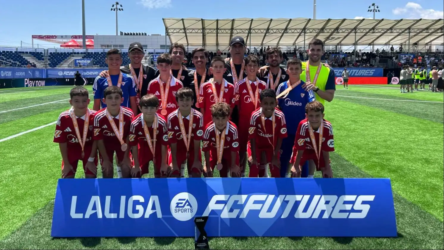 La cantera del Sevilla FC, un valor seguro: Sexto podio en las últimas ocho ediciones de LaLiga FC Futures